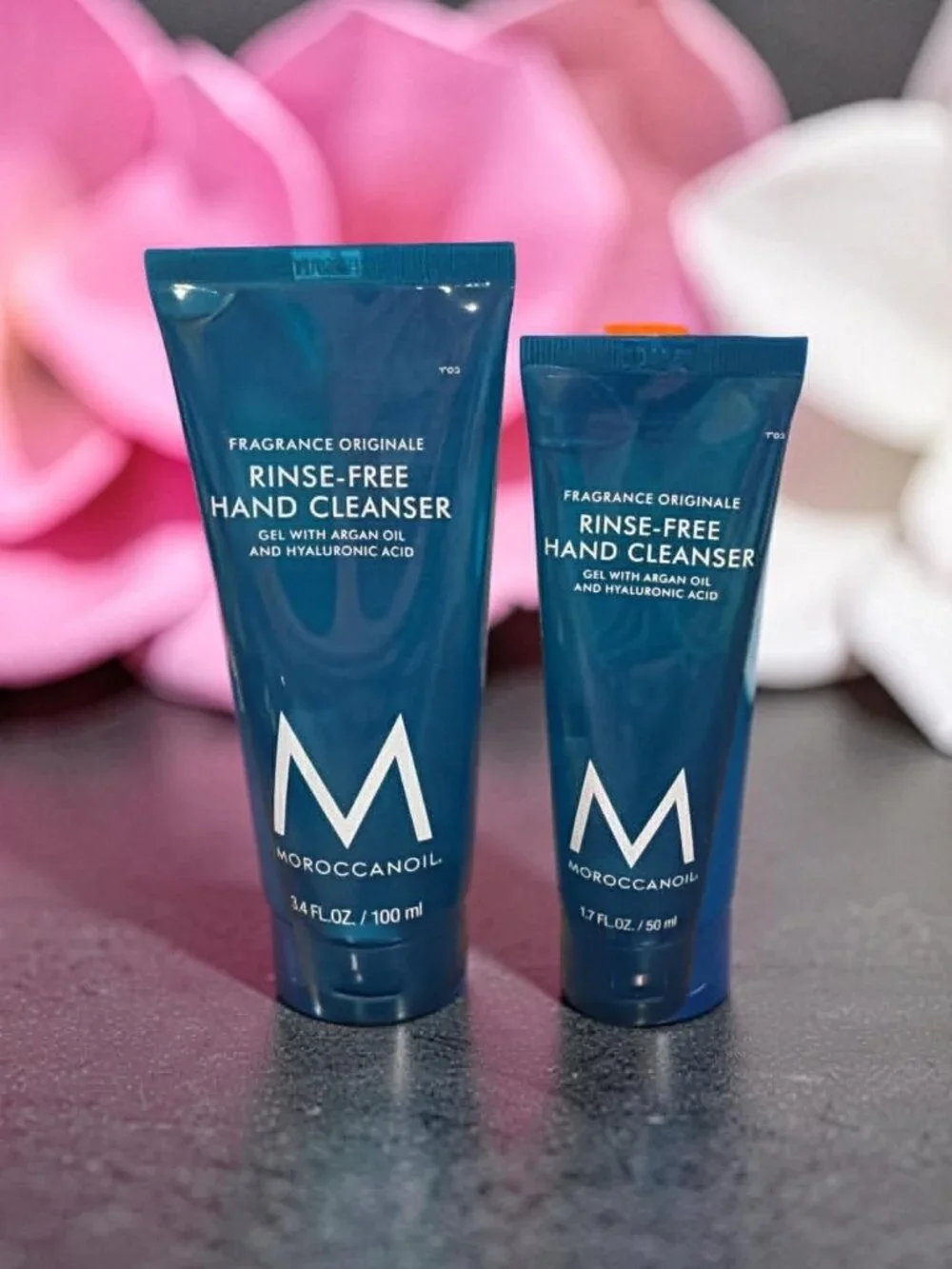Moroccanoil Rine Free Hand Cleanser Fragrance Original 3.4 oz & 1.7 oz Travel